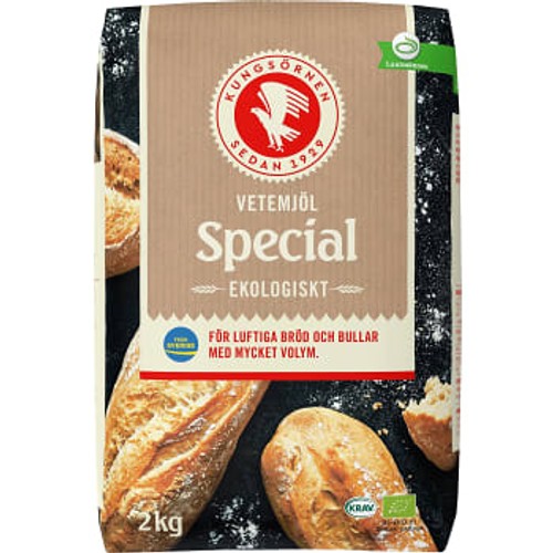 Vetemjöl special 2kg KRAV Kungsörnen