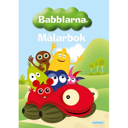Målarbok Babblarna Kärnan