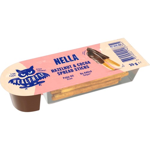 Hasselnötskräm Med Brödpinnar 29g HealthyCo