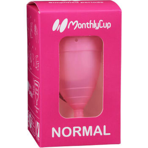 Menskopp Normal Pink Topaz 1st MonthlyCup