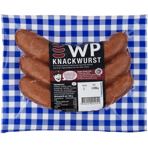 Knackwurst Korv 300g Marieholmskorv
