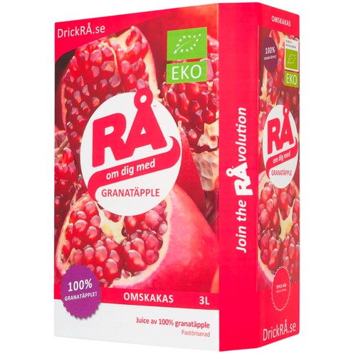 RÅ Granatäpple BiB Eko 3l Wellnox