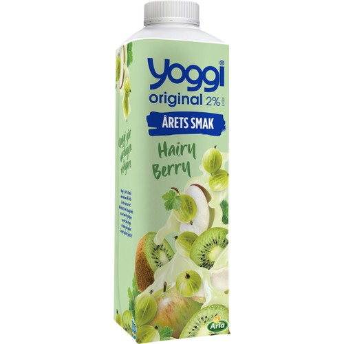 Yoghurt Original Kiwi Krusbär Äpple 2% 1000g Yoggi®