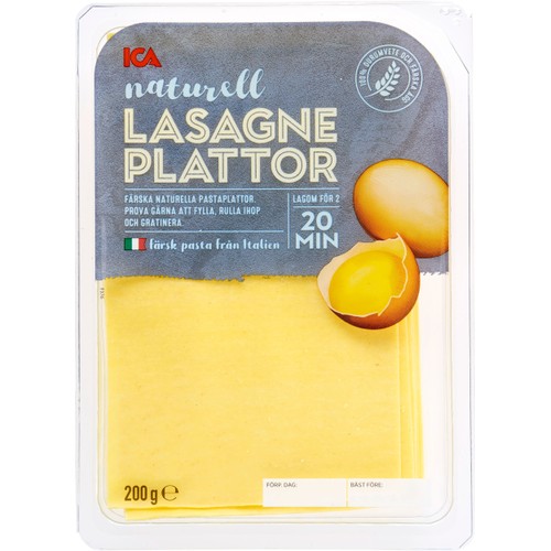 Lasagneplattor 200g ICA