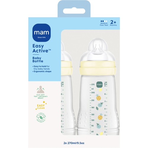 Nappflaska 270ml 2m+ 2-p MAM