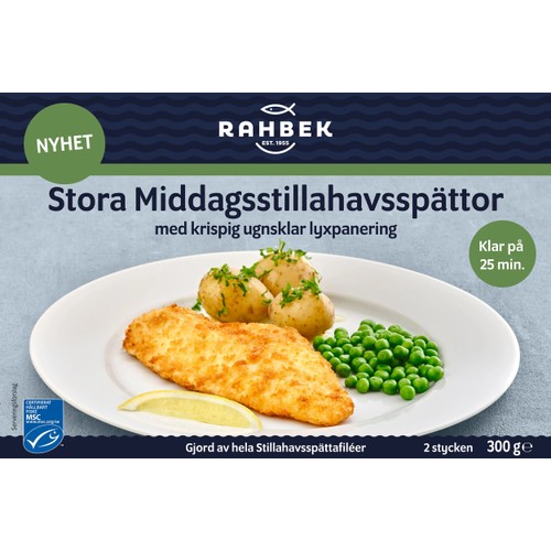 Panerade stora stillahavsspättor 300g RAHBEK