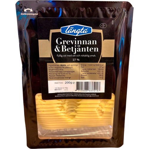 Grevinnan & Betjänten Skivad 200g Längta