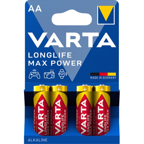 Batteri Longlife Max Power AA 4-p