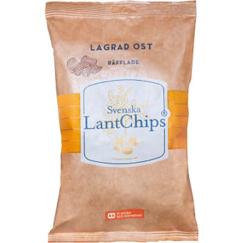 LantChips Lagrad Ost Räfflade 200g LantChips
