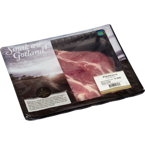 Fläskkarré skivad 300g Smak av Gotland