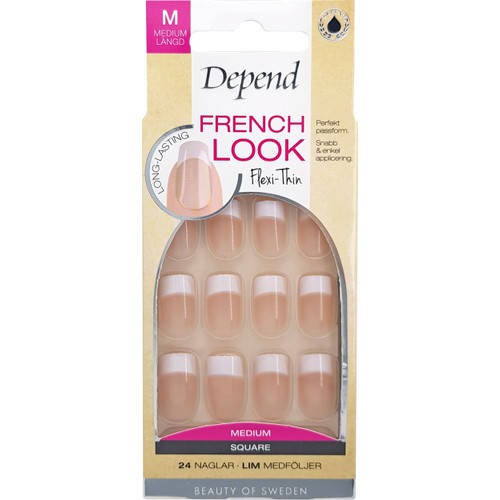French Look Beige Medium SQ 1 Styck Depend