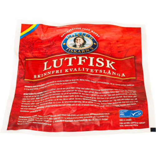 Lutfisk Skinnfri Kvalitetslånga ca1kg Kosterfiskarn´s
