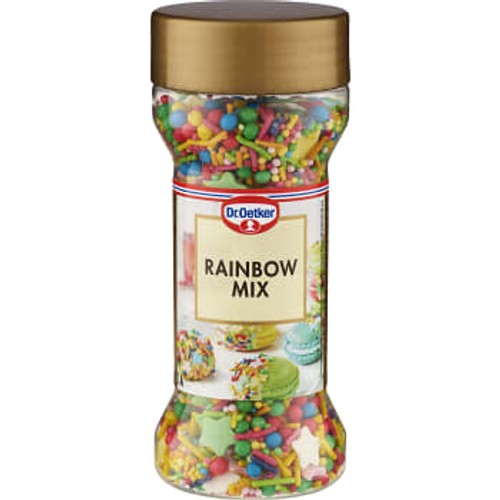 Dekorationsströssel Rainbow mix 50g Dr. Oetker
