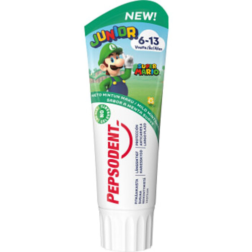 Tandkräm Junior 6-13 år Mild Mint 75ml Pepsodent