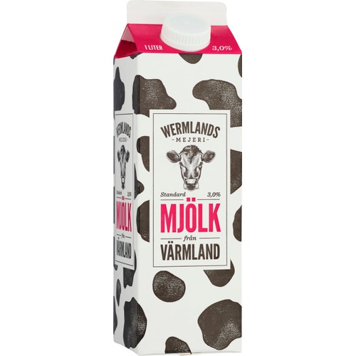 Standardmjölk 3% 1l Wermlands Mejeri