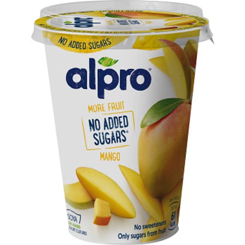 Yoghurt Mango Vegansk Glutenfri Laktosfri 400g Alpro 