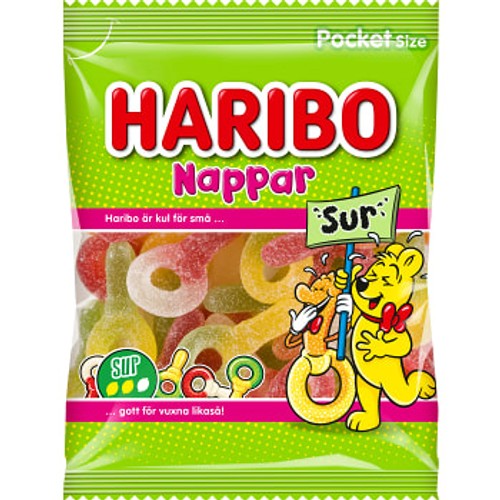 Nappar Sura 80g Haribo