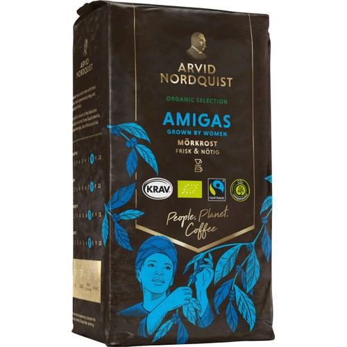 Kaffe Amigas Mörkrost 450g Arvid Nordquist