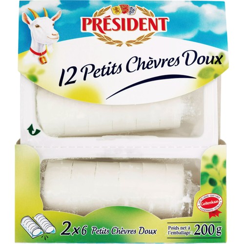 Getost Petits Chèvres doux 12-p 200g President