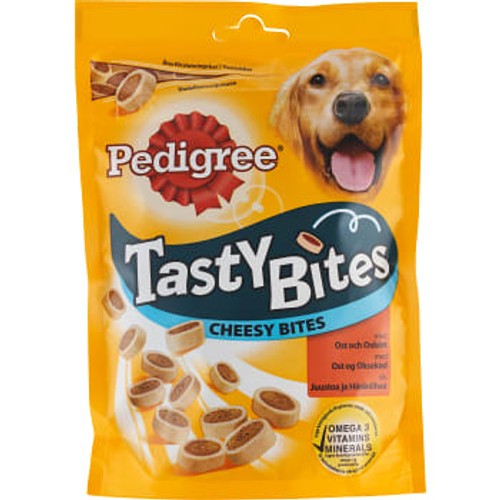 Hundgodis Tasty Bites Ost & oxkött 140g Pedigree