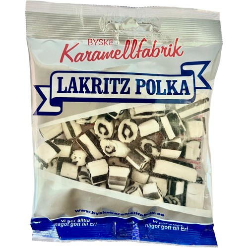 Lakritz Polka 160g Byske Karamellfabrik