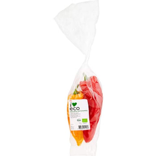 Paprika Mix Spetsig Ekologisk 170g KRAV Klass 1 ICA I love eco