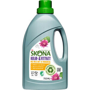 Flytande tvättmedel med mild doft av morgonsol 750ml ICA Skona