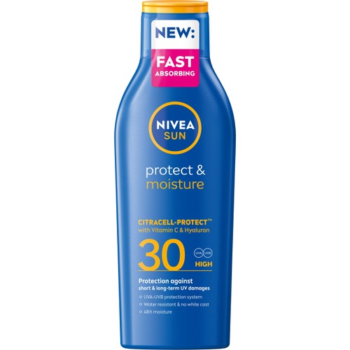 Solkräm Protect & Moisture Sun Lotion SPF30 200ml Nivea Sun