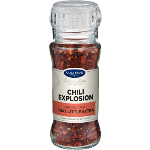 Chili explosion Kryddblandning Kvarn 70g Santa Maria