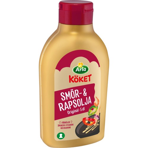 Smör- & rapsolja flytande 5dl 80% Arla Köket®