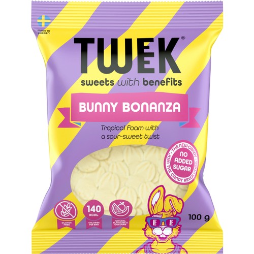Godispåse Bunny Bonanza 100g Tweek