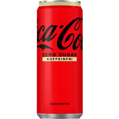 Läsk Koffeinfri 330ml Coca-Cola