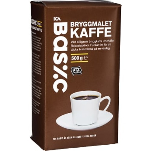 Bryggkaffe 500g ICA Basic