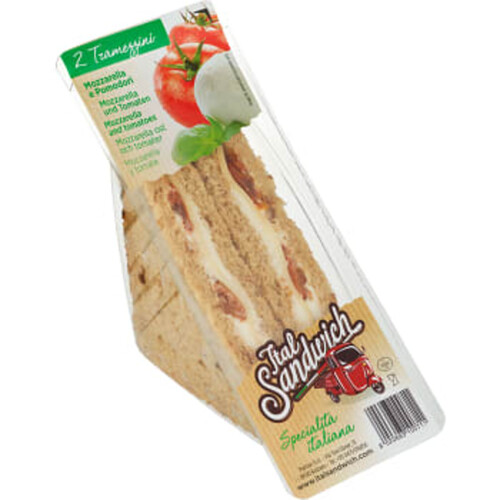 Sandwich Mozzarella & tomat 140g Italsandwich