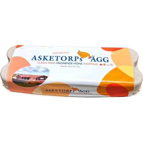 Ägg L 12-pack Asketorps Gård