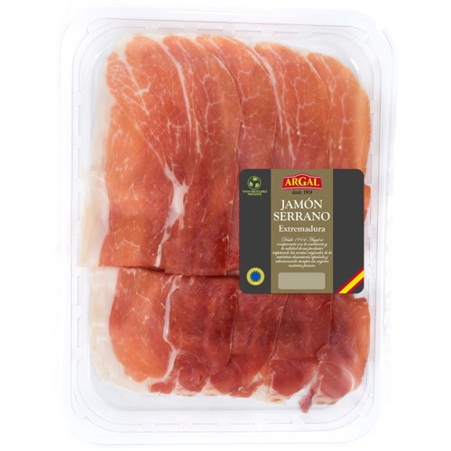 Skinka Lufttorkad Jamon Serrano Extremadura 100g Argal