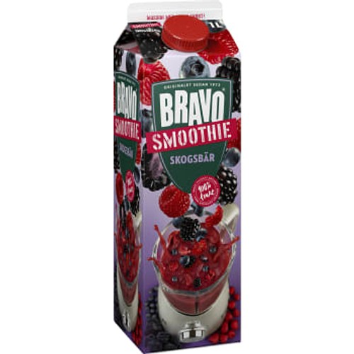 Smoothie Skogsbär 1l Bravo