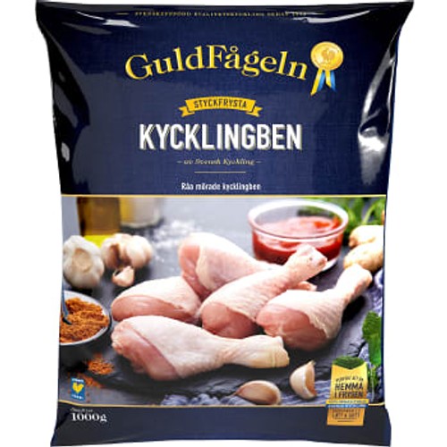 Kycklingben Fryst 1kg Guldfågeln