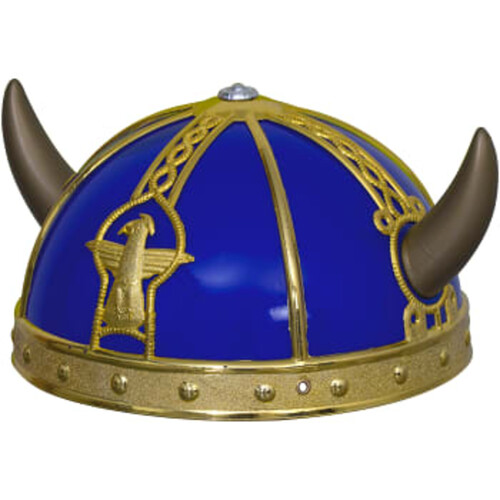 Vikingahjälm med horn