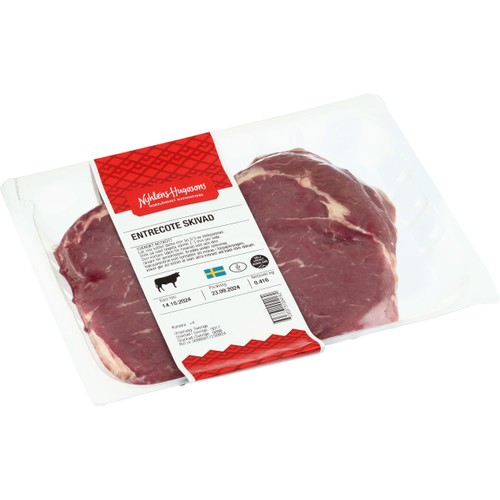 Entrecote Skivad ca 350g Nyhléns Hugosons