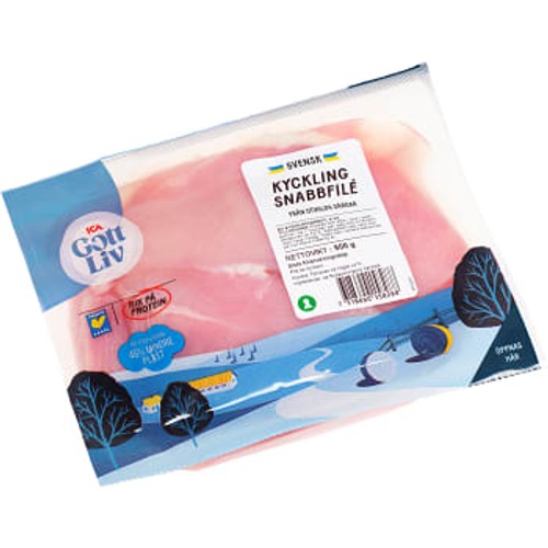 Snabbfilé 4-p 600g ICA Gott Liv