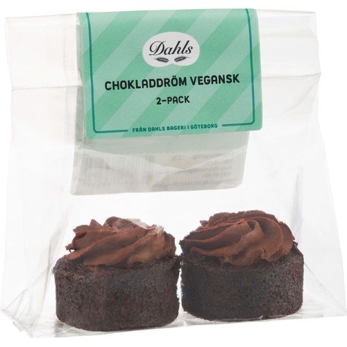 Vegansk Chokladdröm 2-pack 110g Dahls Bageri