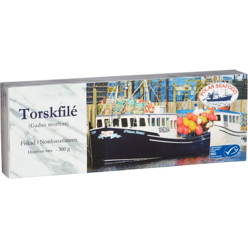 Torskfilébitar Fryst 300g Polar Seafood