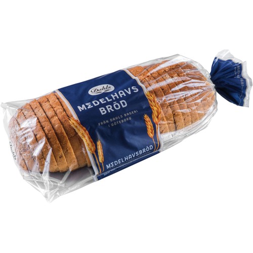 Medelhavsbröd Skivat 600g Dahls Bageri