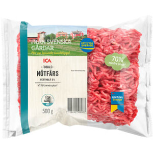 Nötfärs Färsk 5% 500g ICA