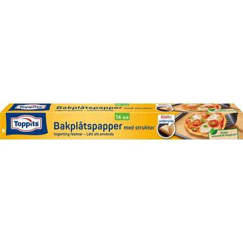Bakplåtspapper med struktur 14-p Toppits