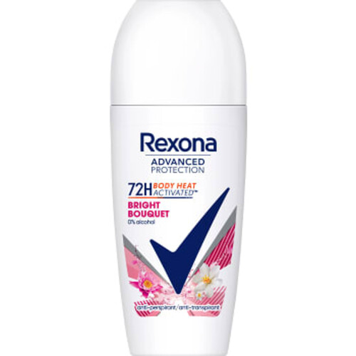 Deodorant 72h Advanced Protection Bright Bouquet Roll-on 50 ml Rexona