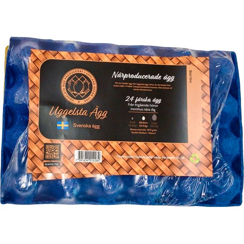 Ägg M 24-pack Uggelsta Ägg