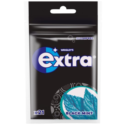 Tuggummi Black mint 29g Extra
