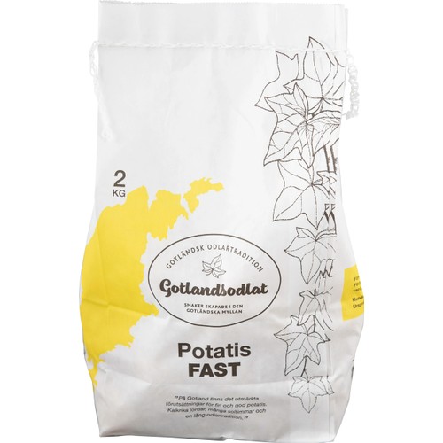 Potatis Fast 2kg Gotlandsodlat Klass 1